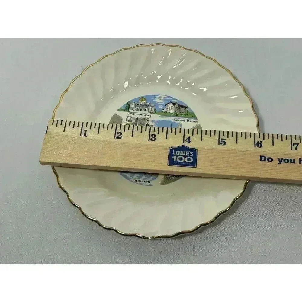 VTG Reno Nevada Souvenir Plate 6.5
